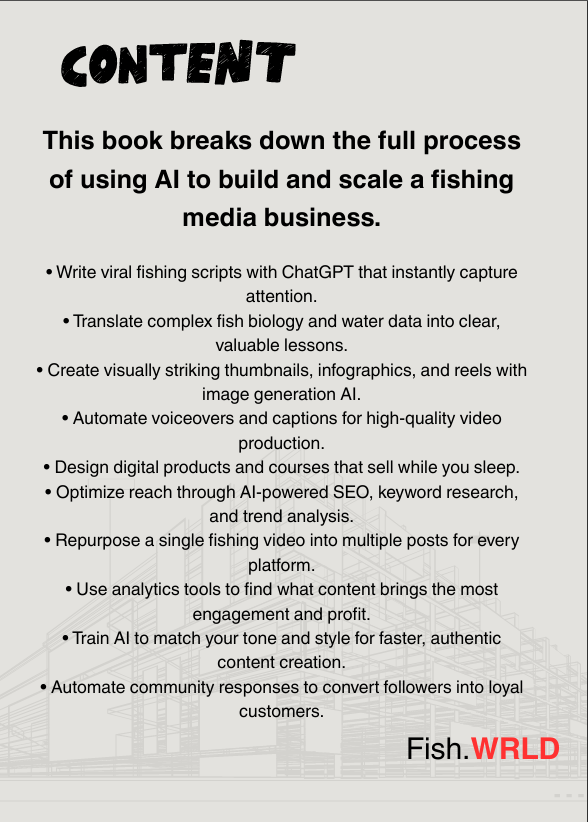 The AI Fishing Content Profit System: CatchAi