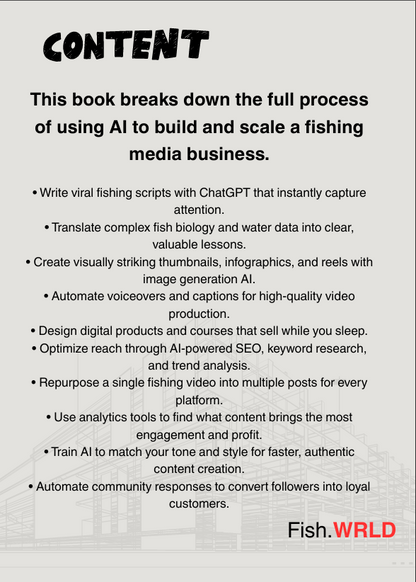 The AI Fishing Content Profit System: CatchAi